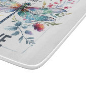 Inspiration/Zitat/Redewendungen/Libelle Schneidebrett (Ecke)