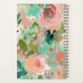 Inspiration Zitat Rosa Blumengebet Journal Notizblock (Rückseite)