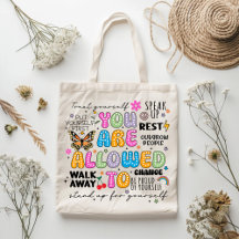 Inspiration Zitat-Tasche