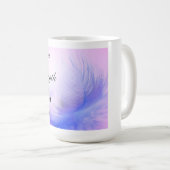 Inspiration-Zitat-Tasse Kaffeetasse (VorderseiteRechts)