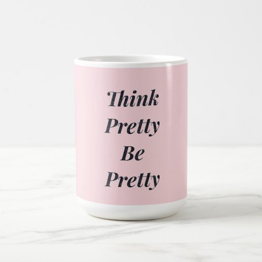 Inspiration-Zitat-Tasse Kaffeetasse (Mittel)