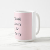 Inspiration-Zitat-Tasse Kaffeetasse (VorderseiteRechts)