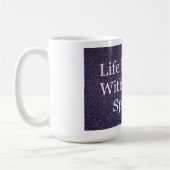 Inspiration-Zitat-Tasse Kaffeetasse (Links)