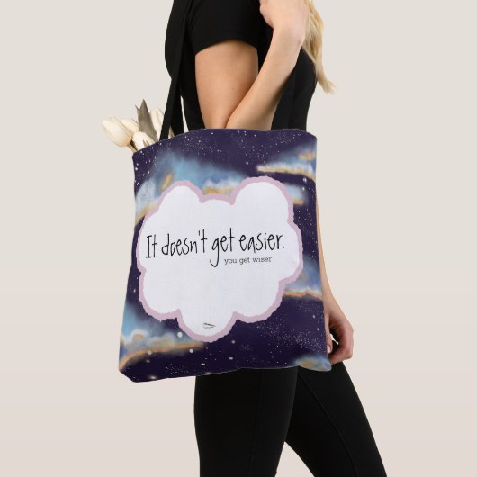 Inspiration Zitat trübe Nachttasche Tasche (Von Nahem)