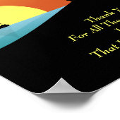 Inspiration Zitat Wall Art Poster (Ecke)