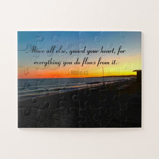 Inspiration Zitate Bible Verse Christlich Jigsaw Puzzle (Horizontal)