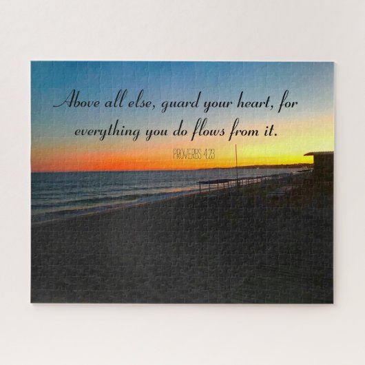 Inspiration Zitate Bible Verse Christlich Jigsaw Puzzle (Horizontal)