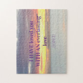 Inspiration Zitate Bible Verse Christlich Sonnenun Puzzle (Vertikal)