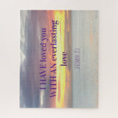 Inspiration Zitate Bible Verse Christlich Sonnenun Puzzle (Vertikal)