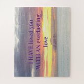 Inspiration Zitate Bible Verse Christlich Sonnenun Puzzle (Vertikal)