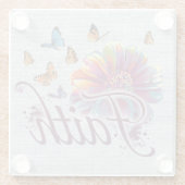 Inspiration/Zitate Glasuntersetzer (Rückseite)