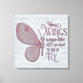 Inspiration/Zitate Leinwanddruck (Vorderseite)