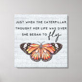 Inspiration/Zitate Leinwanddruck (Vorderseite)