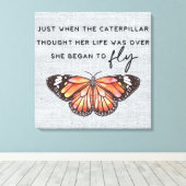 Inspiration/Zitate Leinwanddruck (Insitu (Holzboden))