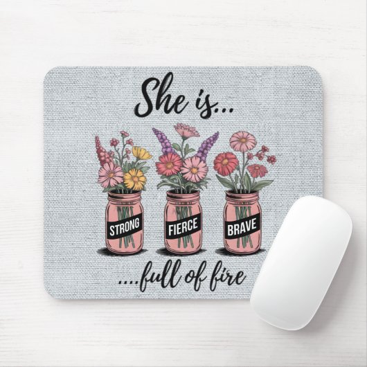 Inspiration/Zitate Mousepad (Mit Mouse)