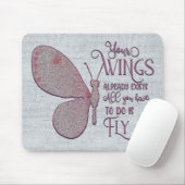 Inspiration/Zitate Mousepad (Mit Mouse)