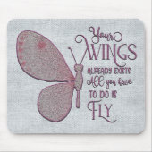 Inspiration/Zitate Mousepad (Vorne)