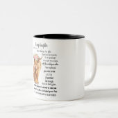 Inspiration/zu meiner Tochter Zweifarbige Tasse (VorderseiteRechts)