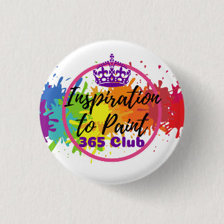 Inspiration, zum des 365 Verein-Farbspritzen-Logos Button