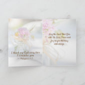 Inspiration zum Geburtstag, Segen und Bibelverse Karte (Innenseite)