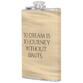 Inspiration zum Träumen ist zu reisen ... Flachmann (Links)