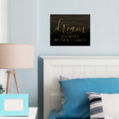 Inspiration zum Träumen ist zu reisen ... Foliendrucke (In Situ (Schlafzimmer))