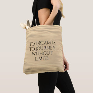 Inspiration zum Träumen ist zu reisen ... Tasche