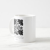 Inspiration zur Blütenblütenblüte Kaffeetasse (Vorderseite Links)