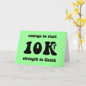 Inspirational 10K Karte (Gelbe Blume)