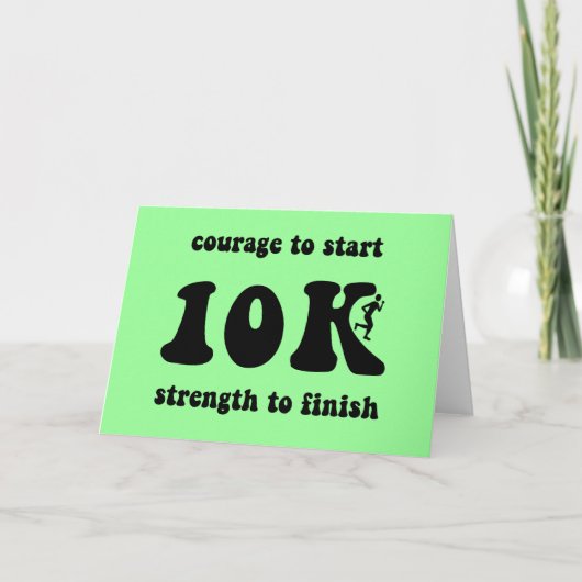 Inspirational 10K Karte (Vorderseite)