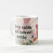 Inspirational and gratitude quote kaffeetasse (Vorderseite Links)