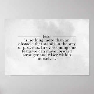 Inspirational and motivational quotes poster
