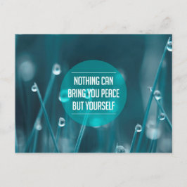 Inspirational and motivational quotes postkarte
