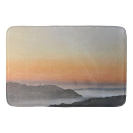 Inspirational Bath Mat | Ice Storm Sunrise Badematte