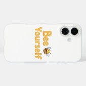 Inspirational "Be Yourself" Positive Message Case-Mate iPhone Hülle (Rückseite (Horizontal))