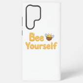 Inspirational "Be Yourself" Positive Message Samsung Galaxy Hülle (Rückseite)