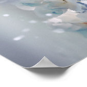 Inspirational Bible Romans 8:28 Quote Hummingbird Poster (Ecke)