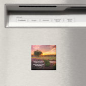Inspirational Bible Verse "A New Day" Magnet (In Situ (Geschirrspüler))