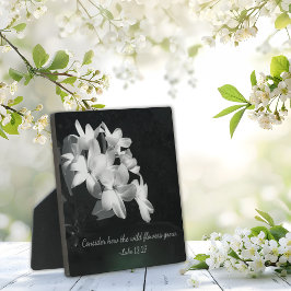 Inspirational Bible Verse Fotoplatte