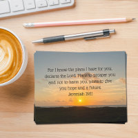 Inspirational Bible Verse Jeremiah 29:11 Kirche