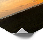 Inspirational Bible Verse Jeremiah 29:11 Sunrise Poster (Ecke)