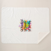 Inspirational blanket sherpadecke (Vorderseite (Horizontal))