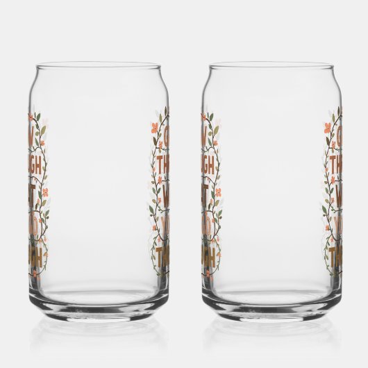 Inspirational Botanical Growth Saying Dosenglas (Links)