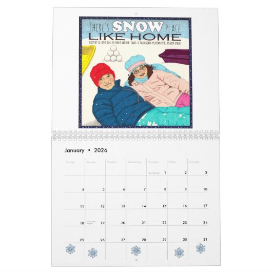 Inspirational Calendar by Visions and Verses Kalender (Jan 2026)