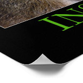 Inspirational Chipmunk Poster (Ecke)