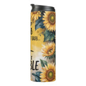 Inspirational Christian Bible Verse Faith Thermosbecher (Nach rechts gedreht)