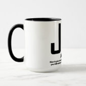 Inspirational Christian Bible Verse Tasse (Links)