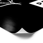 Inspirational Christian Quote from Proverbs 15:15 Poster (Ecke)