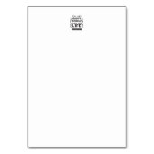 Inspirational Christian Quote from Proverbs 15:15 Tischnummer (Rückseite)