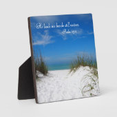 Inspirational Coastal Scene  Fotoplatte (Vorderseite)